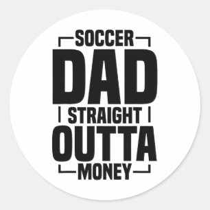 Sticker Rond Papa foot _8