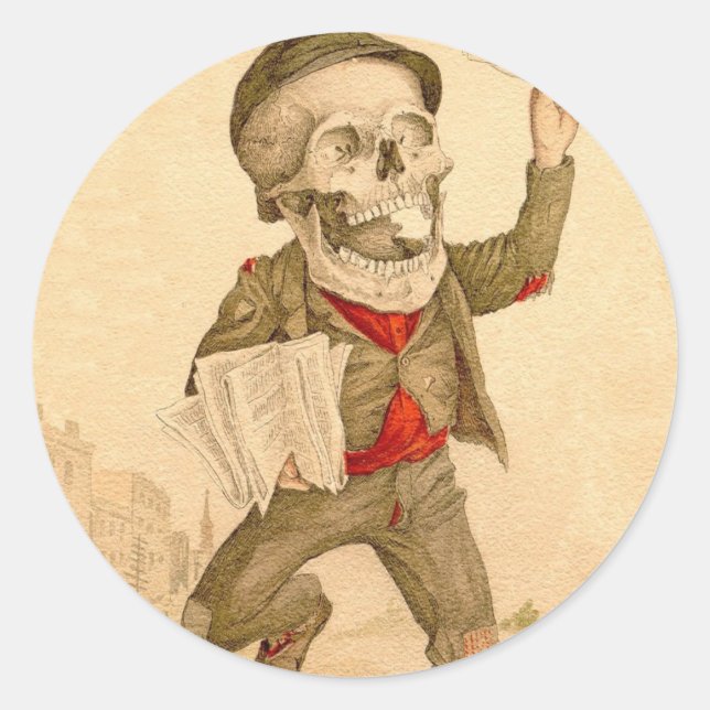 Sticker Rond Papier (Devant)