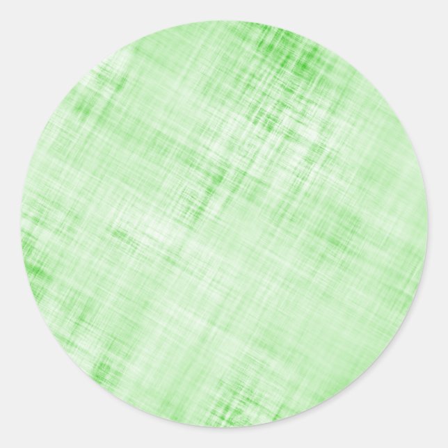 Sticker Rond Papier parchemin à rayures en relief : vert défraî (Devant)