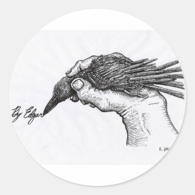 Sticker Rond Par Edgar (Devant)