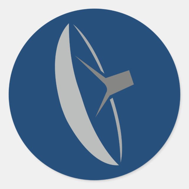 Sticker Rond Parabole (Devant)