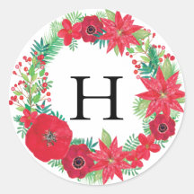 Paraphe de Noël Floral Wreath
