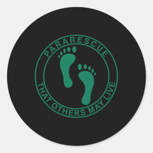 Sticker Rond Pararescue Pj Jolly Green Feet 0705201802