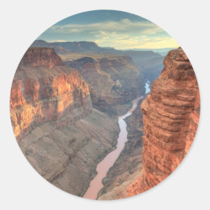 Sticker Rond Parc national 3 de canyon grand