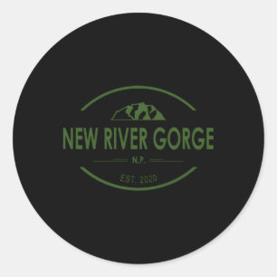 Sticker Rond Parc national de River Gorge