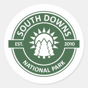 Sticker Rond Parc national de South Downs