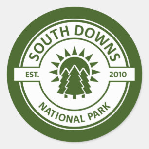 Sticker Rond Parc national de South Downs