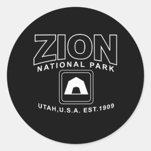 Sticker Rond Parc national de Zion