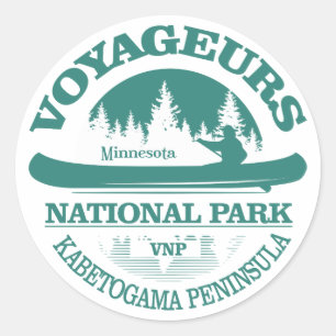 Sticker Rond Parc national des Voyageurs