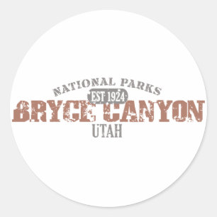 Sticker Rond Parc national du Bryce Canyon