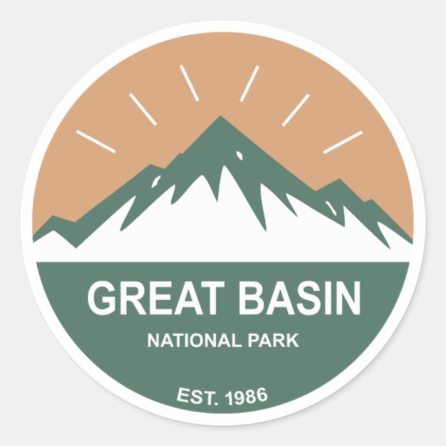 Sticker Rond Parc national du Grand Bassin (Devant)