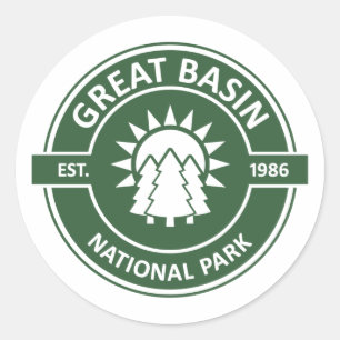 Sticker Rond Parc national du Grand Bassin Sun Trees