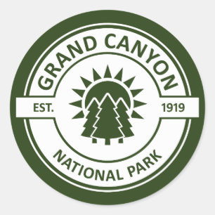 Sticker Rond Parc national du Grand Canyon