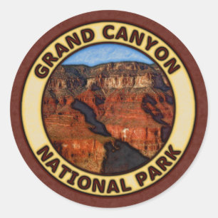 Sticker Rond Parc national du Grand Canyon