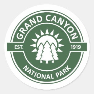 Sticker Rond Parc national du Grand Canyon