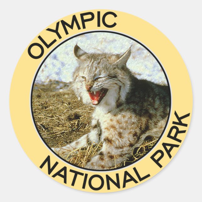 Sticker Rond Parc national olympique (Devant)
