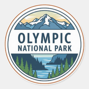 Sticker Rond parc national olympique de Washington