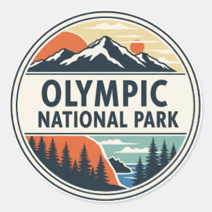 Sticker Rond parc national olympique de Washington