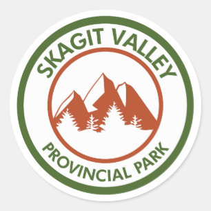 Sticker Rond Parc provincial de Skagit Valley