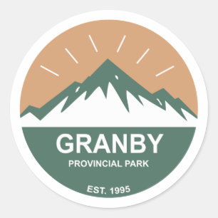 Sticker Rond Parc provincial Granby