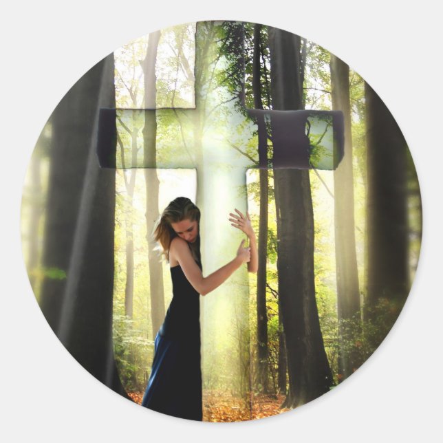 Sticker Rond Pardonné (Devant)