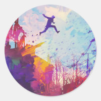 Parkour Urban Free Runling Freestyling Art Moderne