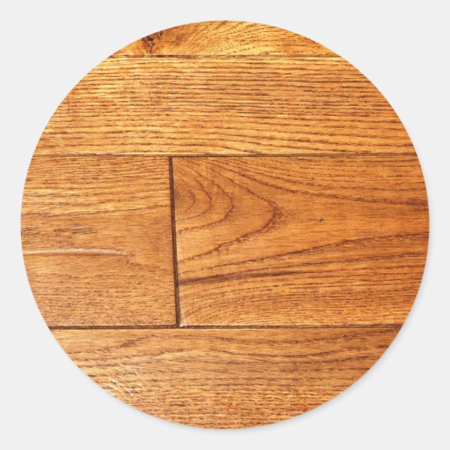 Sticker Rond Parquet (Devant)
