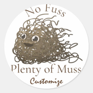 Sticker Rond Pas de moules abondantes de moules Thunder_Cove