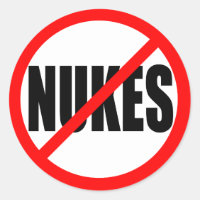 "PAS DE NUKES"