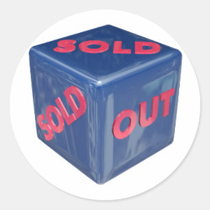 Sticker Rond pas de stock
