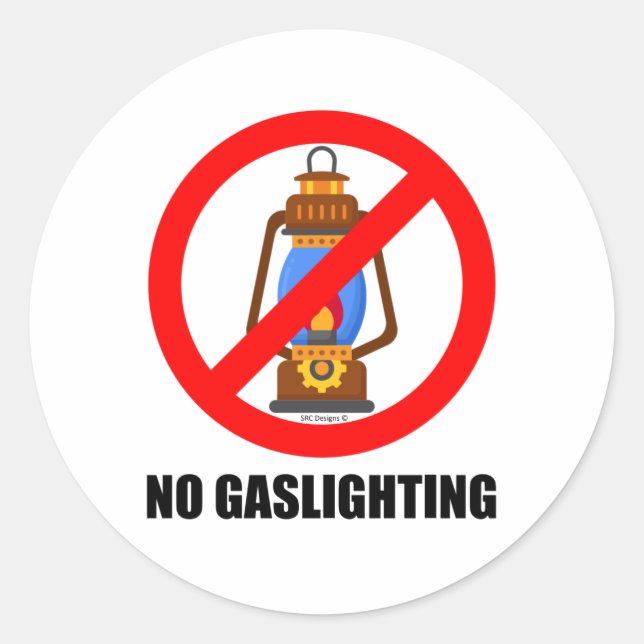 Sticker Rond Pas d'éclairage (Devant)