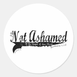 Sticker Rond Pas Honte !