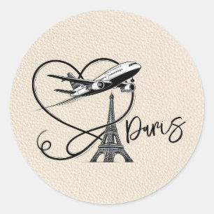 Sticker Rond Passeport d'Ivoire Paris