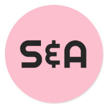 Pastel Pink Retro Mariage monogramme