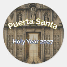 Patch Année Sainte Camino Puerta Santa 2027