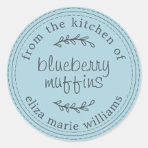 Pâtisseries Rustiques Modernes Muffins aux Bleuets