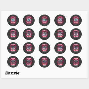 Sticker Rond Patriot Day 9 11 American Spirit