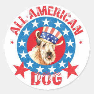Sticker Rond Patriotique