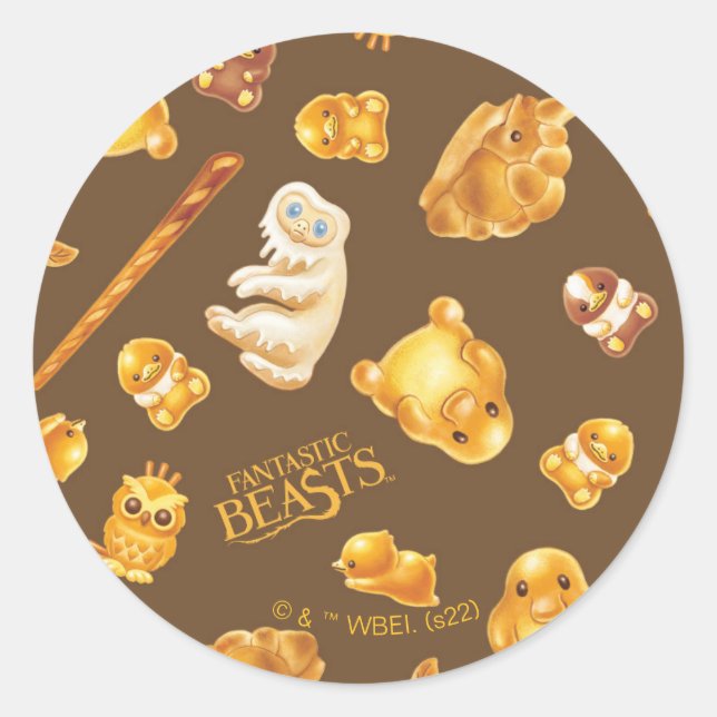 Sticker Rond Patters de Kowalski (Devant)
