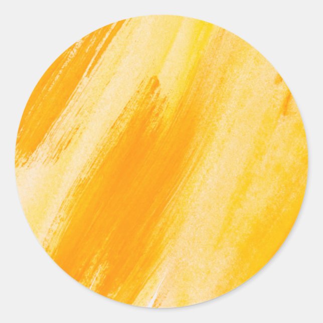 Sticker Rond Patters de Yellow (Devant)