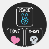 Peace Love X-ray Radiology Tech