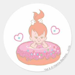 Sticker Rond PEBBLES™ dans le Donut