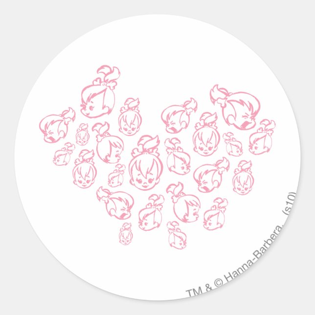 Sticker Rond PEBBLES™ Dans Tous Les Saveurs (Devant)