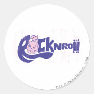 Sticker Rond PEBBLES™ Rock N Roll