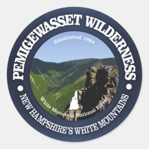 Sticker Rond Pemigewasset Wilderness