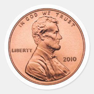Sticker Rond Penny