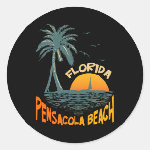 Sticker Rond Pensacola Beach