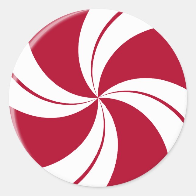 Sticker Rond Peppermint (Devant)