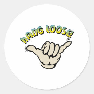 Sticker Rond Perdre la main