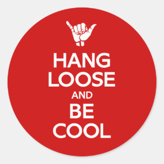 Sticker Rond Perdre la main